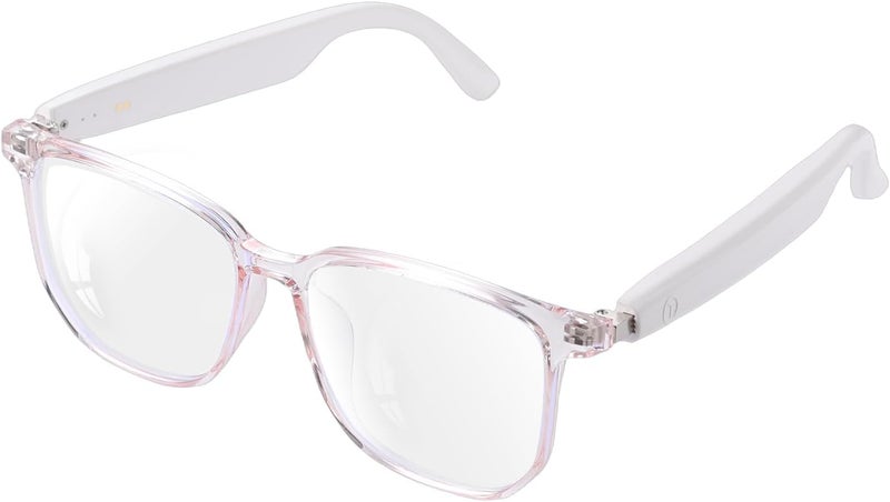 Tulbeys Smart Glasses for Women, Blue Light Filtering Lenses，Bluetooth 5.3, Audio & Mic, Intelligent Touch,Open-Ear Clear Sound, Remote Photography, Ultralight Comfortable Design for Working. - Image 1